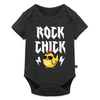 Rock Chick - Baby Premium short-sleeve bodysuit - black - Front