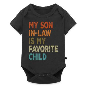 My Son In Law Is My Favorite Child for mother - Baby Premium short-sleeve bodysuit - black - Front