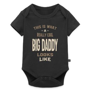 Vraiment cool Big Daddy - Body à manches courtes Premium Bébé - noir - Devant