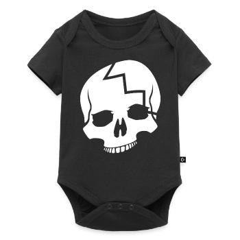 Skull / Totenkopf - Baby Premium short-sleeve bodysuit - black - Front