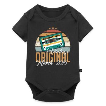 Mars 2016 - Cadeau d’anniversaire - Body à manches courtes Premium Bébé - noir - Devant