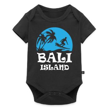 Bali Iceland - Baby Premium short-sleeve bodysuit - black - Front