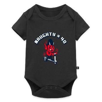 Coquine à 40 cadeaux amusants pour la Saint-Valentin - Body à manches courtes Premium Bébé - noir - Devant
