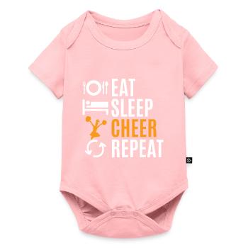Cheerleading - Baby Premium short-sleeve bodysuit - rose - Front
