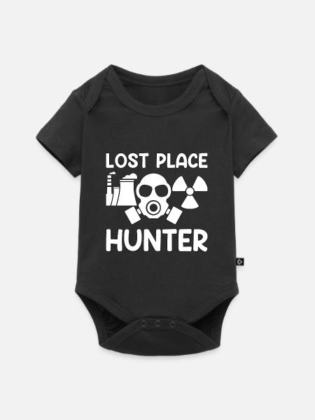 Lost Place Urban Places Geschenk - Baby Premium Kurzarmbody - Schwarz