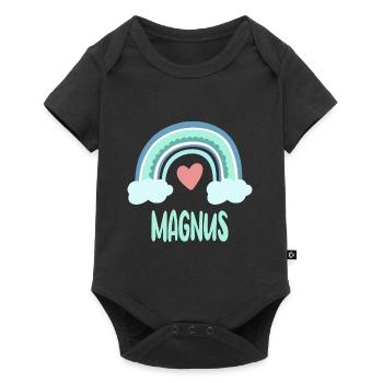 Magnus Nom Rainbow Baby - Body à manches courtes Premium Bébé - noir - Devant