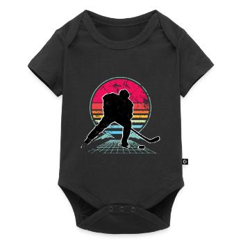 Eishockey Hockey sur glace - Body à manches courtes Premium Bébé - noir - Devant