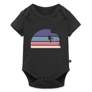 Falling into nothingness - Baby Premium short-sleeve bodysuit - black - Front