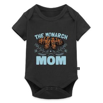 La maman monarque - Body à manches courtes Premium Bébé - noir - Devant