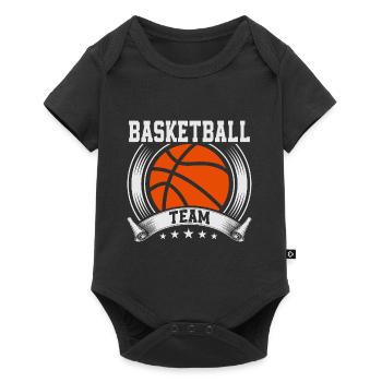 Basketball Basketball Players - Baby Premium short-sleeve bodysuit - black - Front