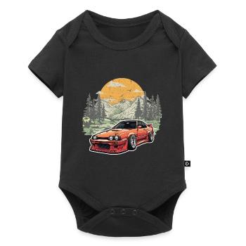Jdm / Tuning / Turbocompresseur / Jantes / Chiptuning - Body à manches courtes Premium Bébé - noir - Devant