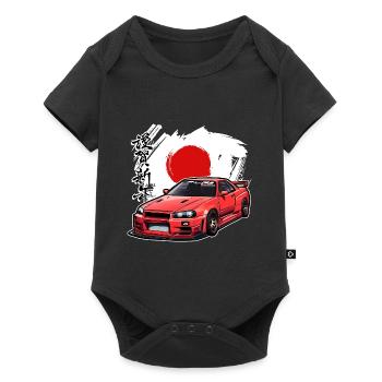 Jdm / Tuning / Turbocharger / Rims / Chiptuning - Baby Premium short-sleeve bodysuit - black - Front