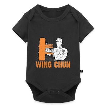 Wing Chun - Body à manches courtes Premium Bébé - noir - Devant