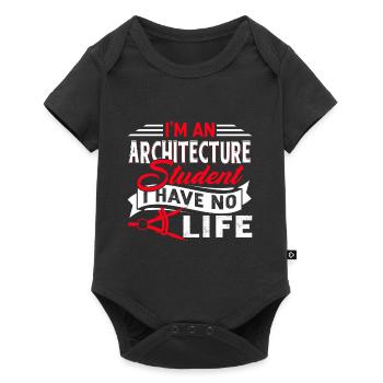Architecture I am An Architecture - Baby Premium short-sleeve bodysuit - black - Front
