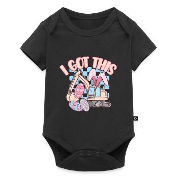 Ostern - Baby Premium Kurzarmbody - Schwarz - Vorne