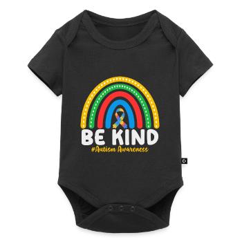 Autism Awareness - Baby Premium Kurzarmbody - Schwarz - Vorne
