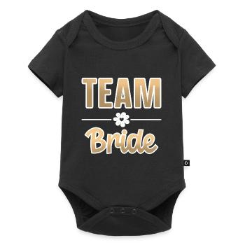 Équipe Bride Bachelorette - Body à manches courtes Premium Bébé - noir - Devant
