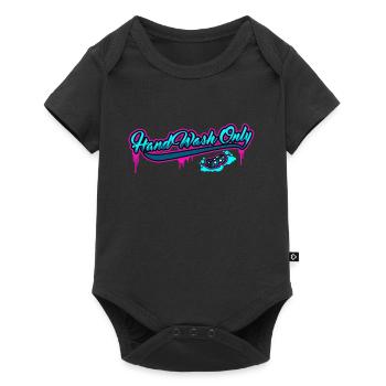 hand wash only Car Detailing Car Hand Wash - Baby Premium short-sleeve bodysuit - black - Front