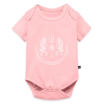Muay Thai Sak Yant - Body à manches courtes Premium Bébé - rose - Devant