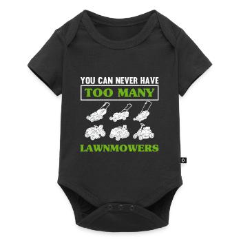 You Can Never Have Too Many Lawnmowers Lawn Mower - Body à manches courtes Premium Bébé - noir - Devant