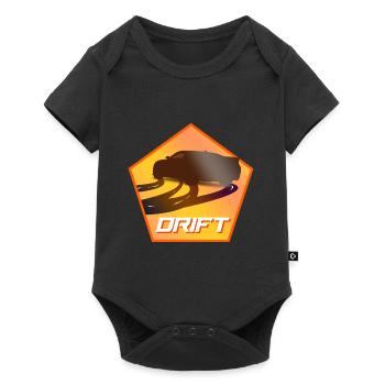 Drifting Car - Baby Premium short-sleeve bodysuit - black - Front
