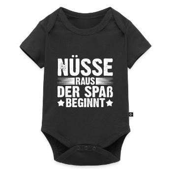 Automechaniker Auto Schrauber KFZ Mechaniker - Baby Premium Kurzarmbody - Schwarz - Vorne