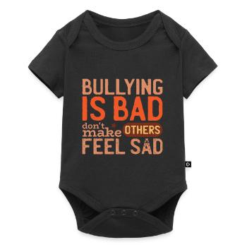 Bullying Is Bad | Unity Day - Baby Premium short-sleeve bodysuit - black - Front