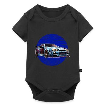 Jdm / Tuning / Turbocompresseur / Jantes / Chiptuning - Body à manches courtes Premium Bébé - noir - Devant