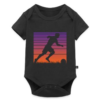Soccer Soccer Players - Baby Premium short-sleeve bodysuit - black - Front