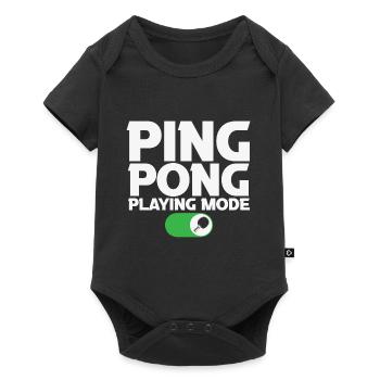 Table Tennis Ping Pong - Baby Premium short-sleeve bodysuit - black - Front