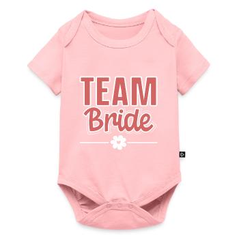 Équipe Bride - Body à manches courtes Premium Bébé - rose - Devant
