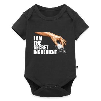 I am the secret ingredient - Baby Premium short-sleeve bodysuit - black - Front