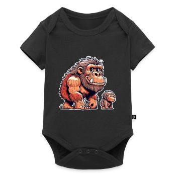 Neandertal - Body à manches courtes Premium Bébé - noir - Devant