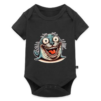 Sceau d’étanchéité - Body à manches courtes Premium Bébé - noir - Devant