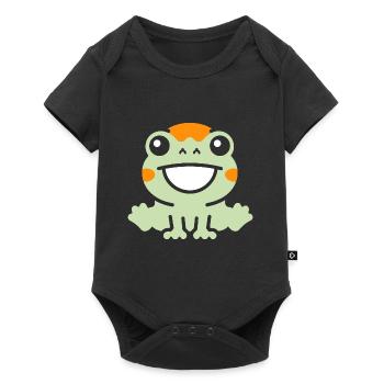 chameleon - Baby Premium short-sleeve bodysuit - black - Front