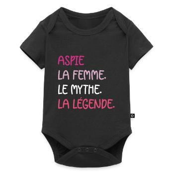 Aspie - Body à manches courtes Premium Bébé - noir - Devant