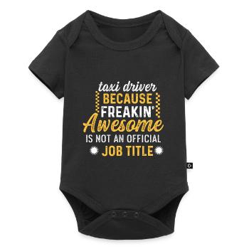 Official Job Title Hardworking Person Gesch - Baby Premium short-sleeve bodysuit - black - Front