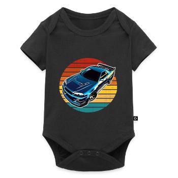 Jdm / Tuning / Turbocompresseur / Jantes / Chiptuning - Body à manches courtes Premium Bébé - noir - Devant