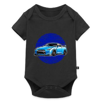 Jdm Halloween edition / Tuning Mechanic Costume - Baby Premium short-sleeve bodysuit - black - Front