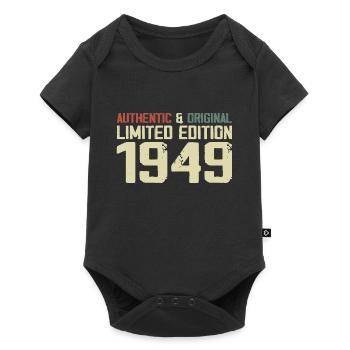 1949 Birthday Gift 1949 Vintage 1949 Retro - Baby Premium short-sleeve bodysuit - black - Front