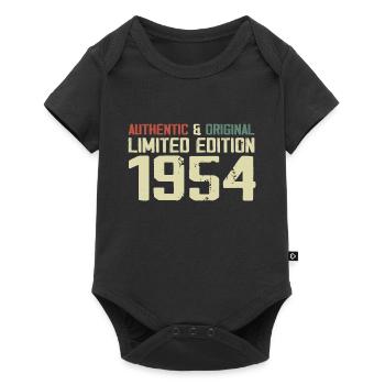 1954 Birthday Gift 1954 Vintage 1954 Retro - Baby Premium short-sleeve bodysuit - black - Front