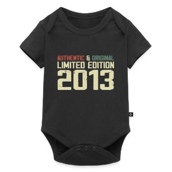 2013 Birthday Gift 2013 Vintage 2013 Retro - Baby Premium short-sleeve bodysuit - black - Front