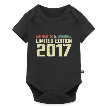2017 Birthday Gift 2017 Vintage 2017 Retro - Baby Premium short-sleeve bodysuit - black - Front