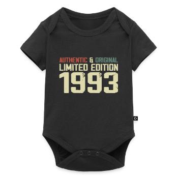 1993 Cadeau Anniversaire 1993 Vintage 1993 Rétro - Body à manches courtes Premium Bébé - noir - Devant