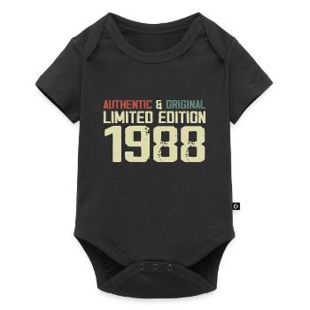 1988 Birthday Gift 1988 Vintage 1988 Retro - Baby Premium short-sleeve bodysuit - black - Front
