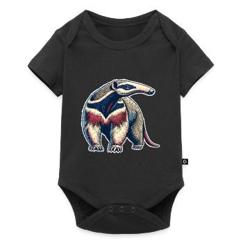 Anteater - Baby Premium short-sleeve bodysuit - black - Front
