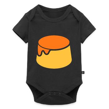 Flan - Baby Premium short-sleeve bodysuit - black - Front