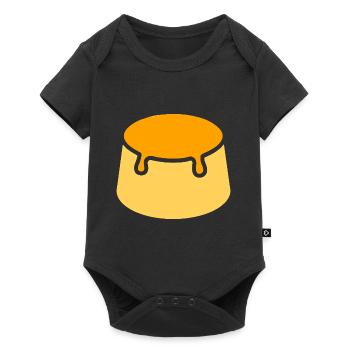 Flan - Baby Premium short-sleeve bodysuit - black - Front