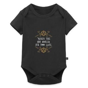 When the GM Smile it's Too Late - Baby Premium short-sleeve bodysuit - black - Front