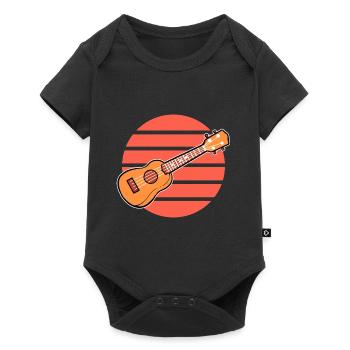 Ukulele - Body à manches courtes Premium Bébé - noir - Devant